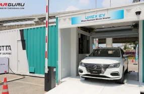 MG ร่วมกับ UNEX EV ผลักดันรถอีวีสู่ภาคขนส่งสาธารณะ พร้อมชูนวัตกรรมสลับแบตเตอรี่
